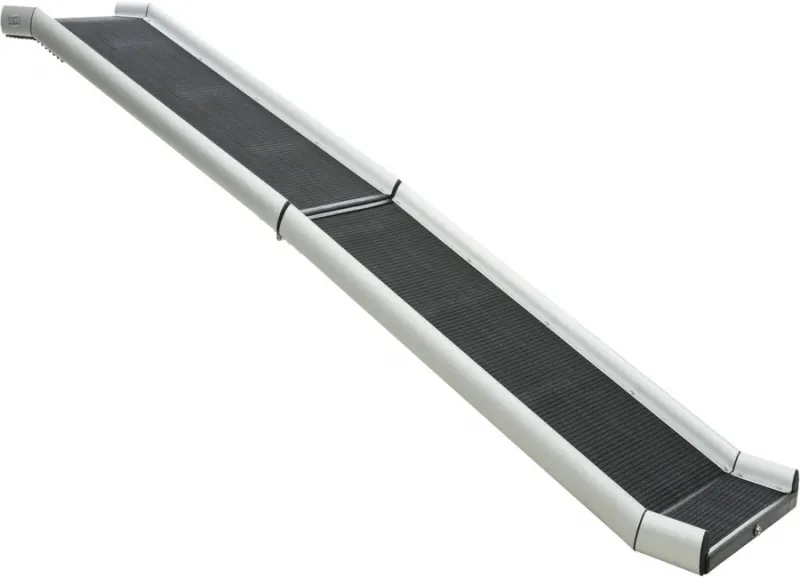 Klapp-Rampe, Aluminium/Gummi